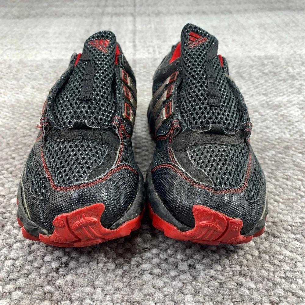 Adidas Kanadia TR 4 Trail Running Shoes Mens 7 Black Red G45878 Sneaker
